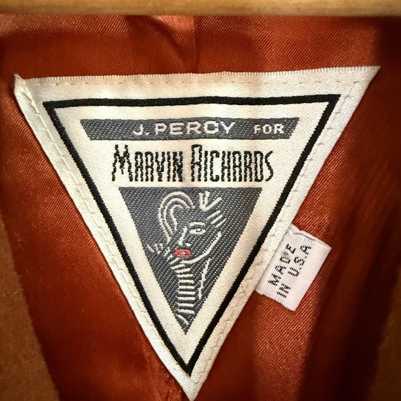 Vintage Marvin Richards wool & cashmere coat - size 8 - Made in USA - Picture 4 of 8